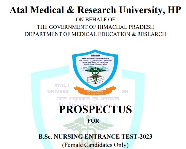 Atal Medical & Research University HP | Nursing Admissions 2024