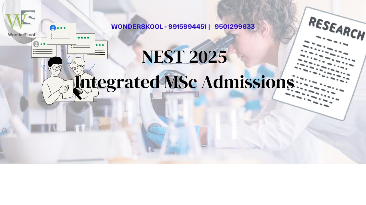 National Entrance cum Screening Test (NEST) 2025 | NISER & UM-DAE-CEBS