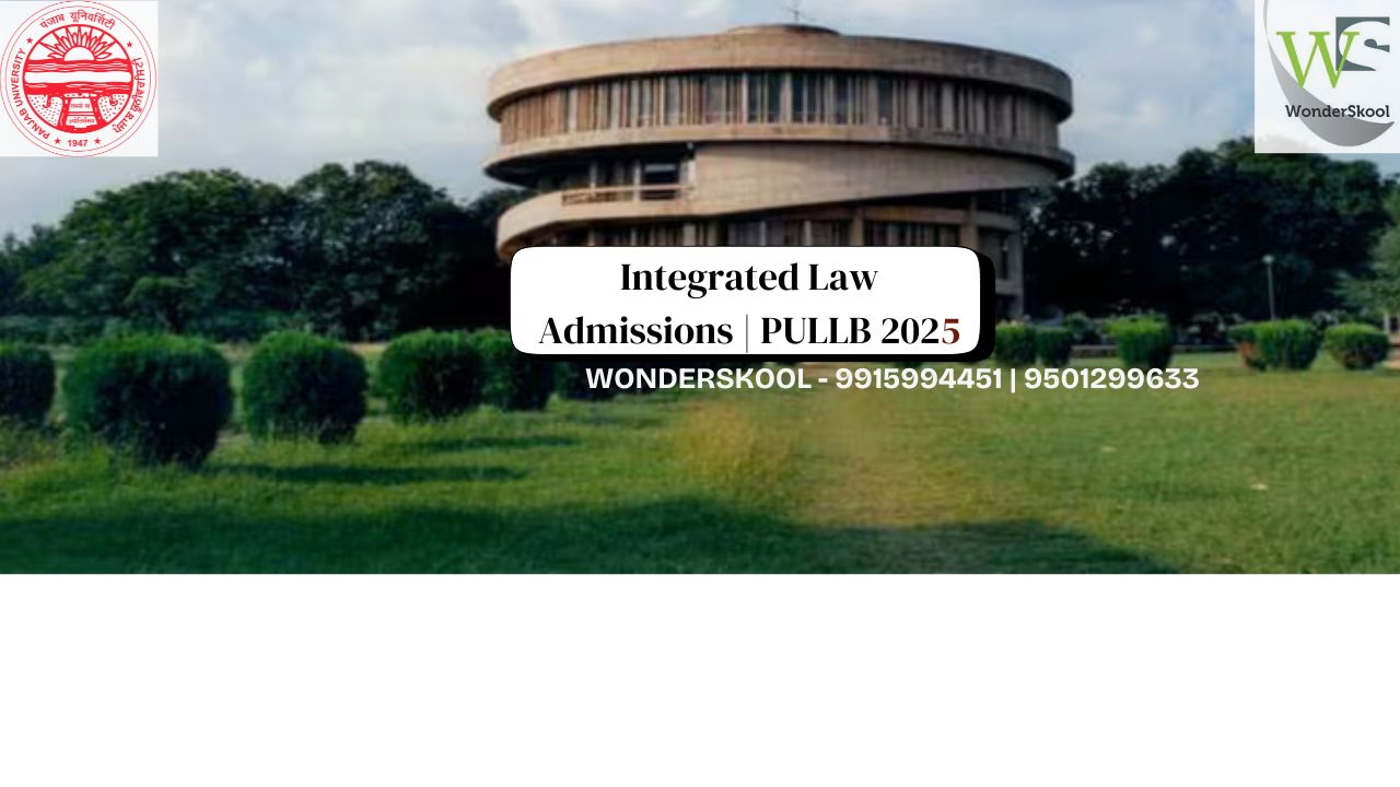 Panjab University Integrated Law | PULLB 2025